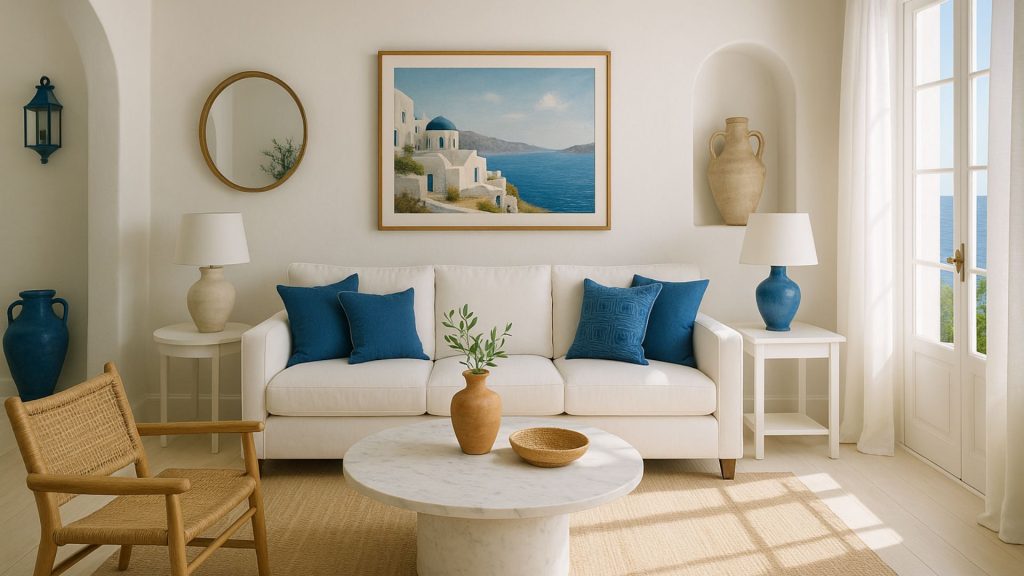 Decoración de interiores estilo griego