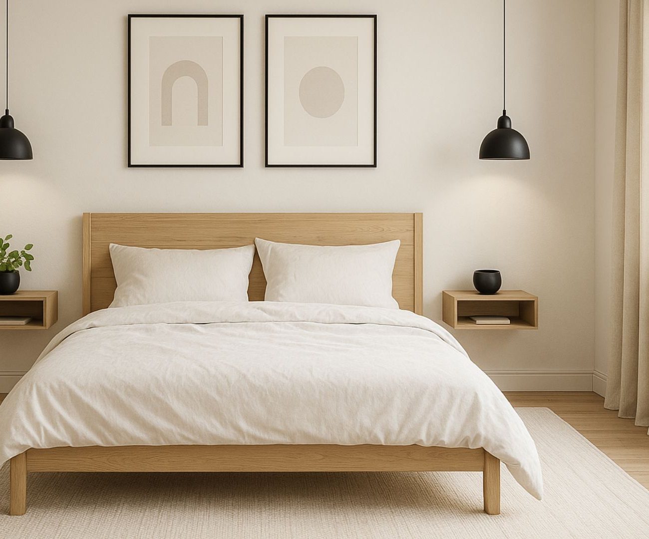 Scandinavian style interior decoration