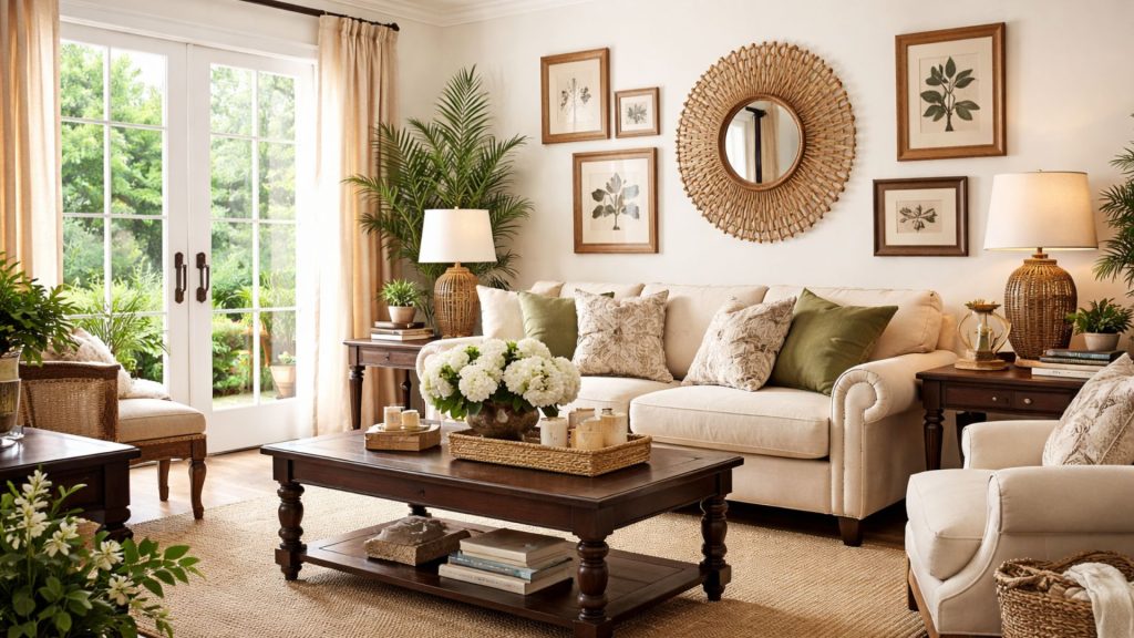 decoración estilo colonial