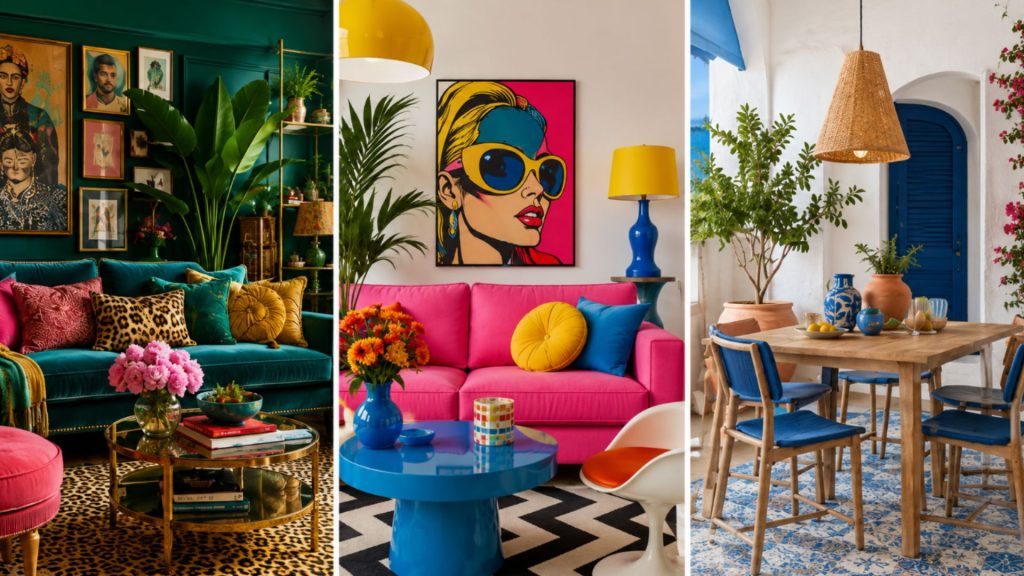 estilo decoracion colorido