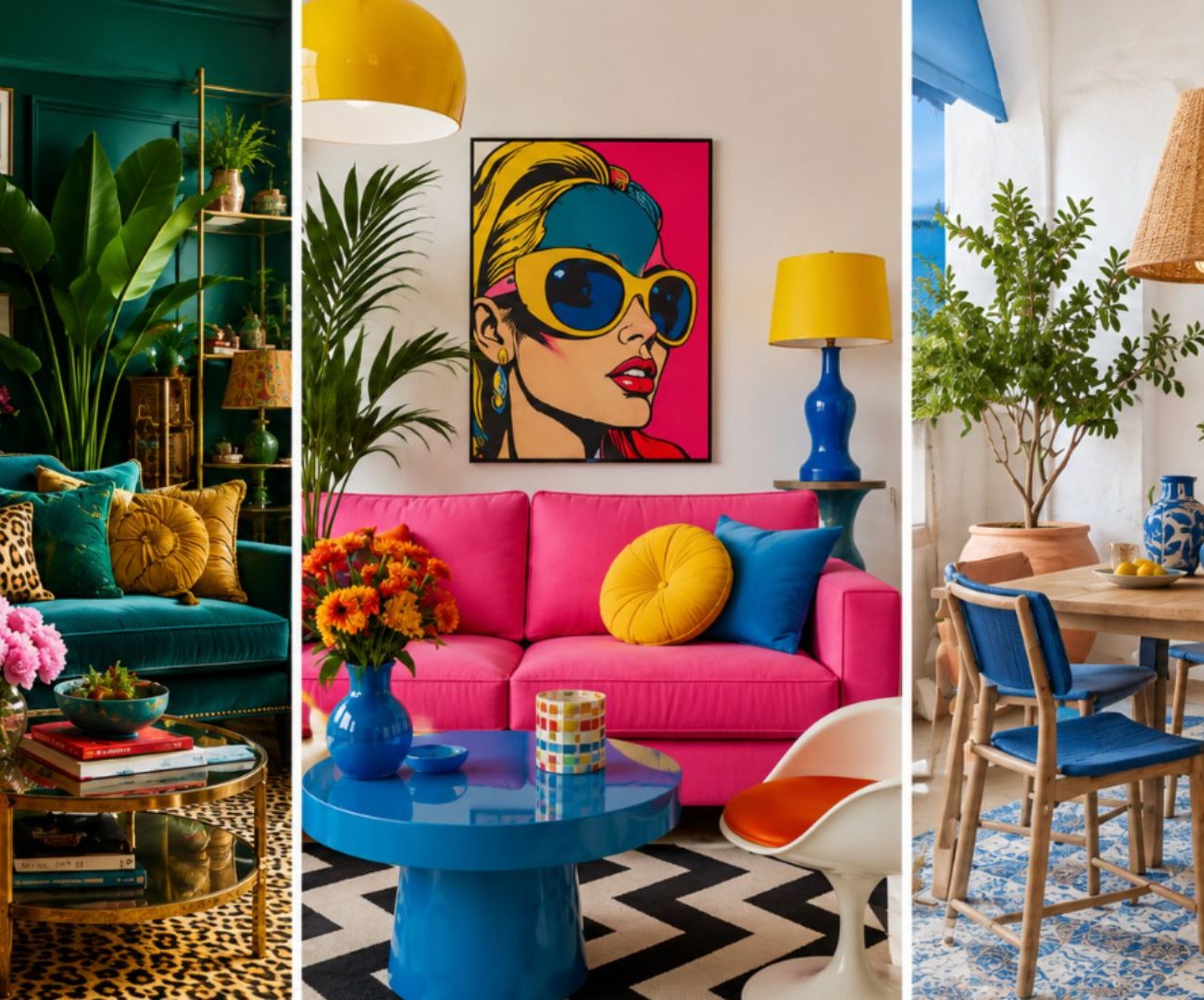 estilo decoracion colorido